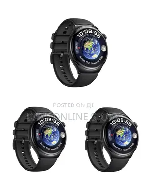 Black Huawei Watch 4 Smartwatch