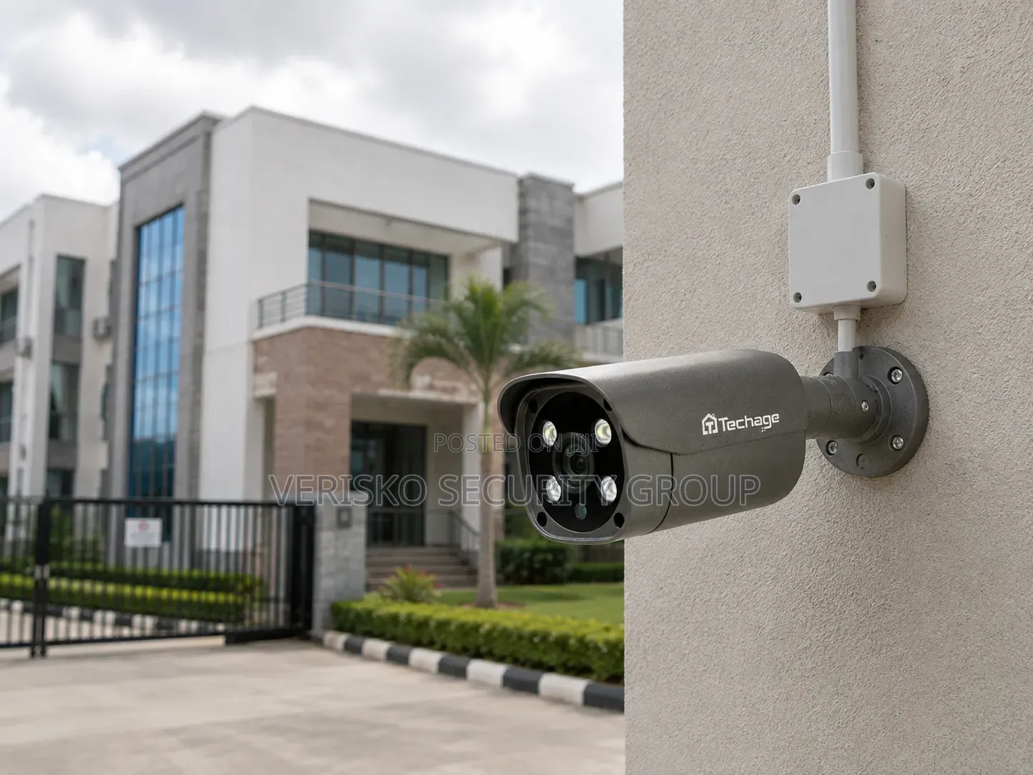 5MP AI CCTV Kit for 9 Cameras and Above Installed