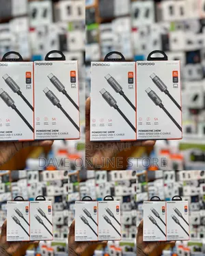 Porodo PowerSync 240W High-Speed USB-C Cable