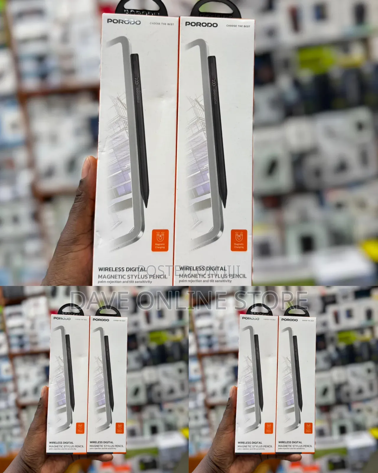 Porodo Wireless Digital Magnetic Stylus Pencil