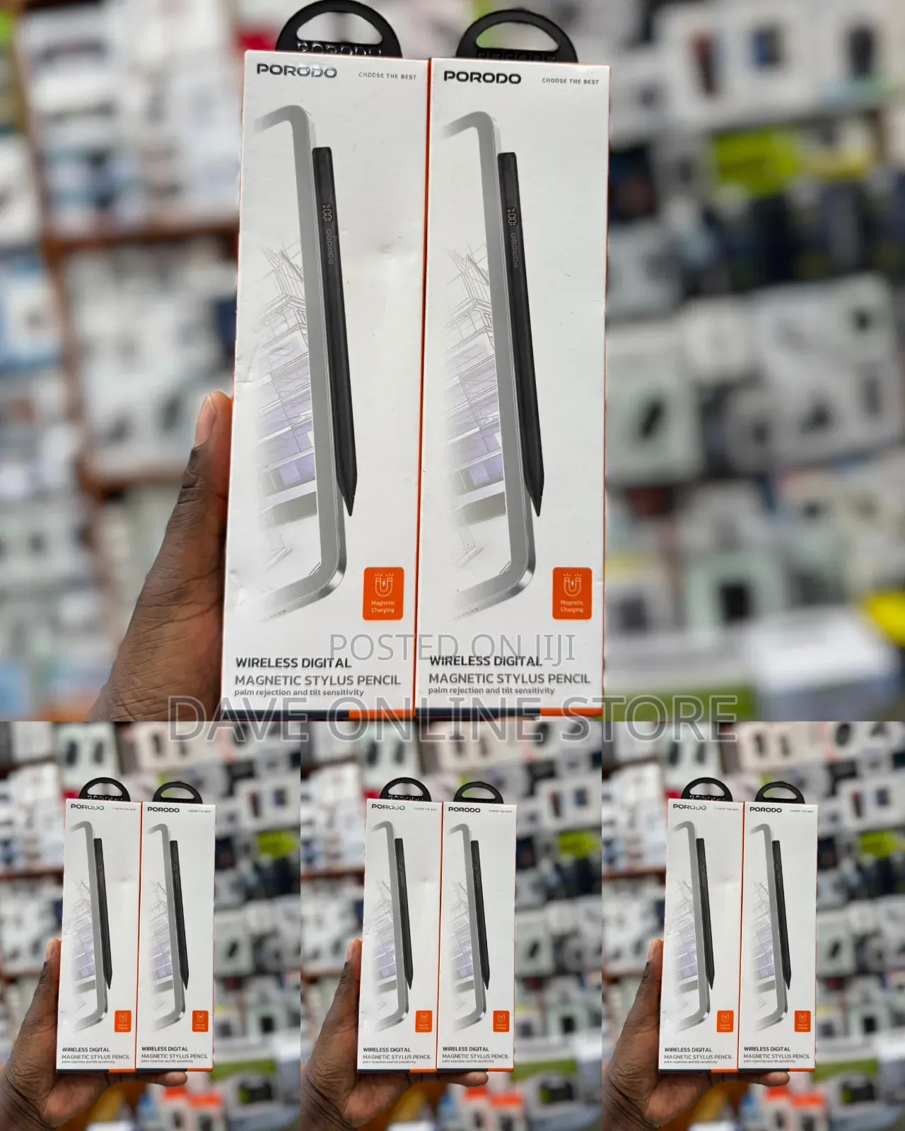 Porodo Wireless Digital Magnetic Stylus Pencil
