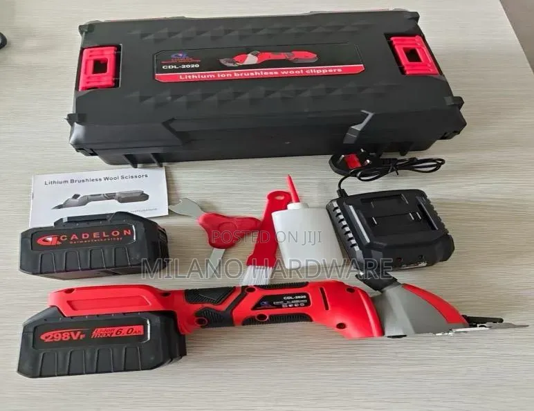 Cordless Lithium-Ion Brushless Wool Clipper Kit