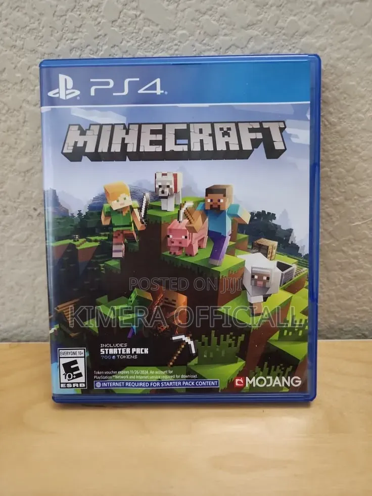Minecraft PS4 Game CD - Original Disc (Kampala Central) Uganda