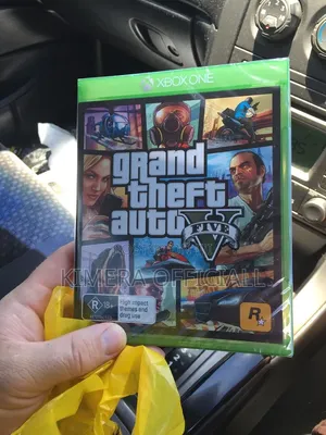 GTA 5 Game Cd for Xbox. Grand Theft Auto Five for Microsoft Xbox
