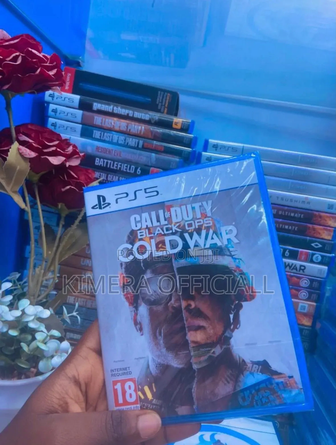 Call of Duty Cold War Game Cd for Ps5