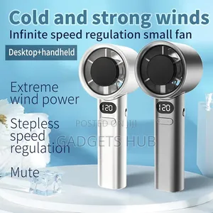 Mini Portable Fan Powerful Handheld Fan,120 Speeds Infinitely