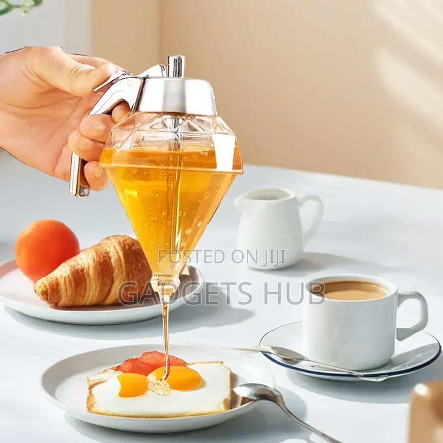 Syrup Dispenser Maple Syrup Holder Bottle With Stand
No Drip Honey