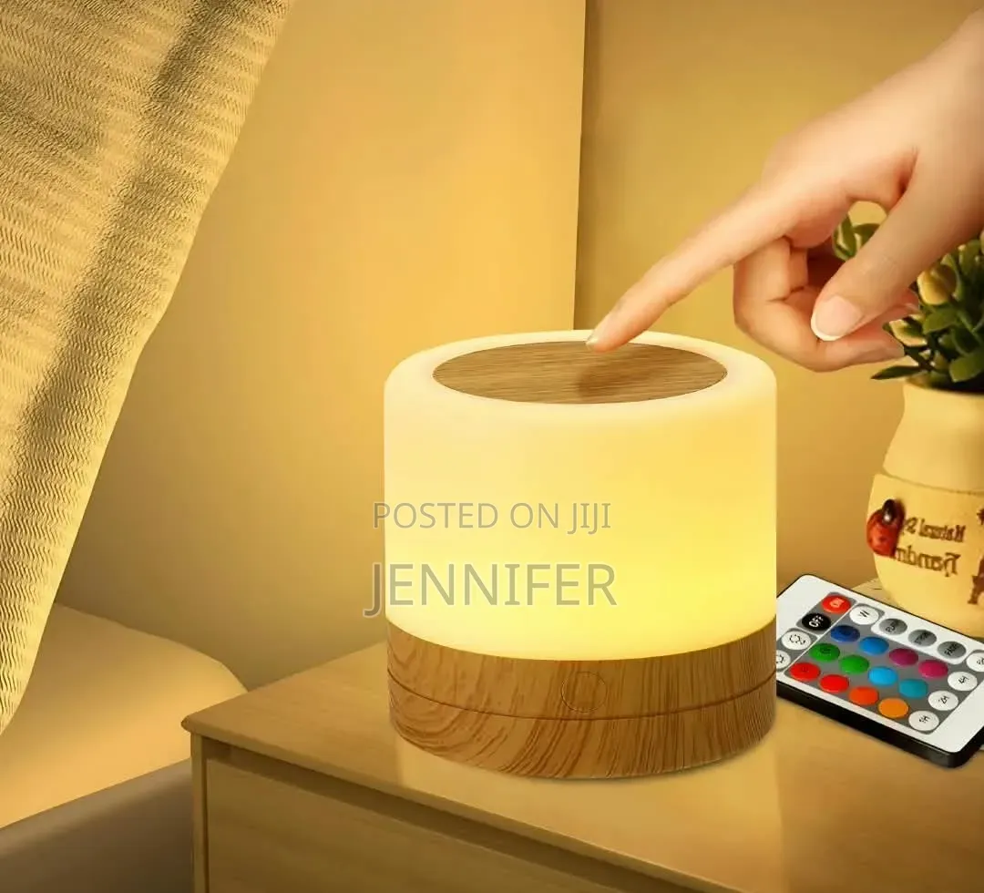 Touch Dimmable Night Light With Remote Control