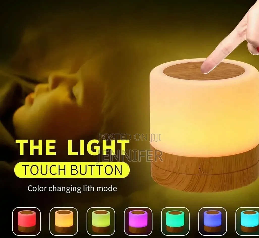Touch Dimmable Night Light With Remote Control