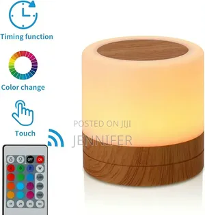 Touch Dimmable Night Light With Remote Control