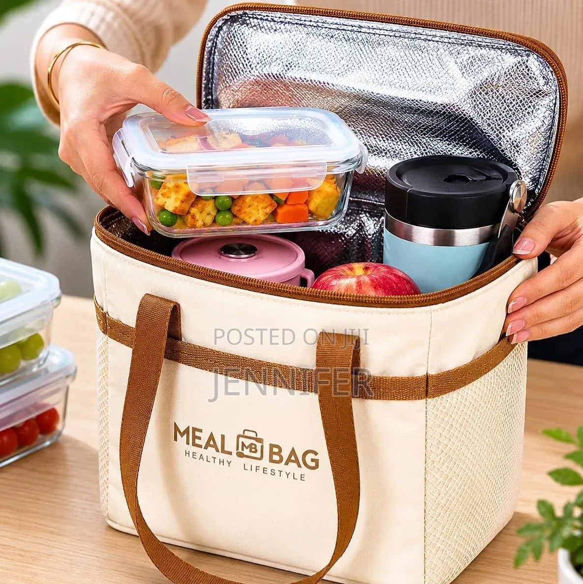 Portable Insulated Lunch Bag