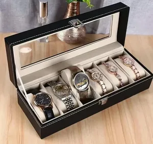 Men's and Women's Leatherette Watch Organizer