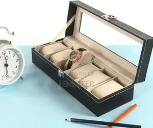 Men's and Women's Leatherette Watch Organizer