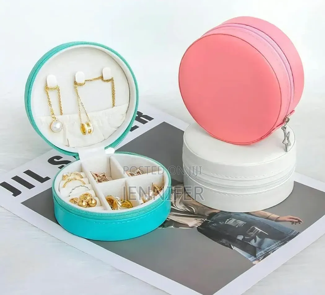 Mini Round Jewelry Box