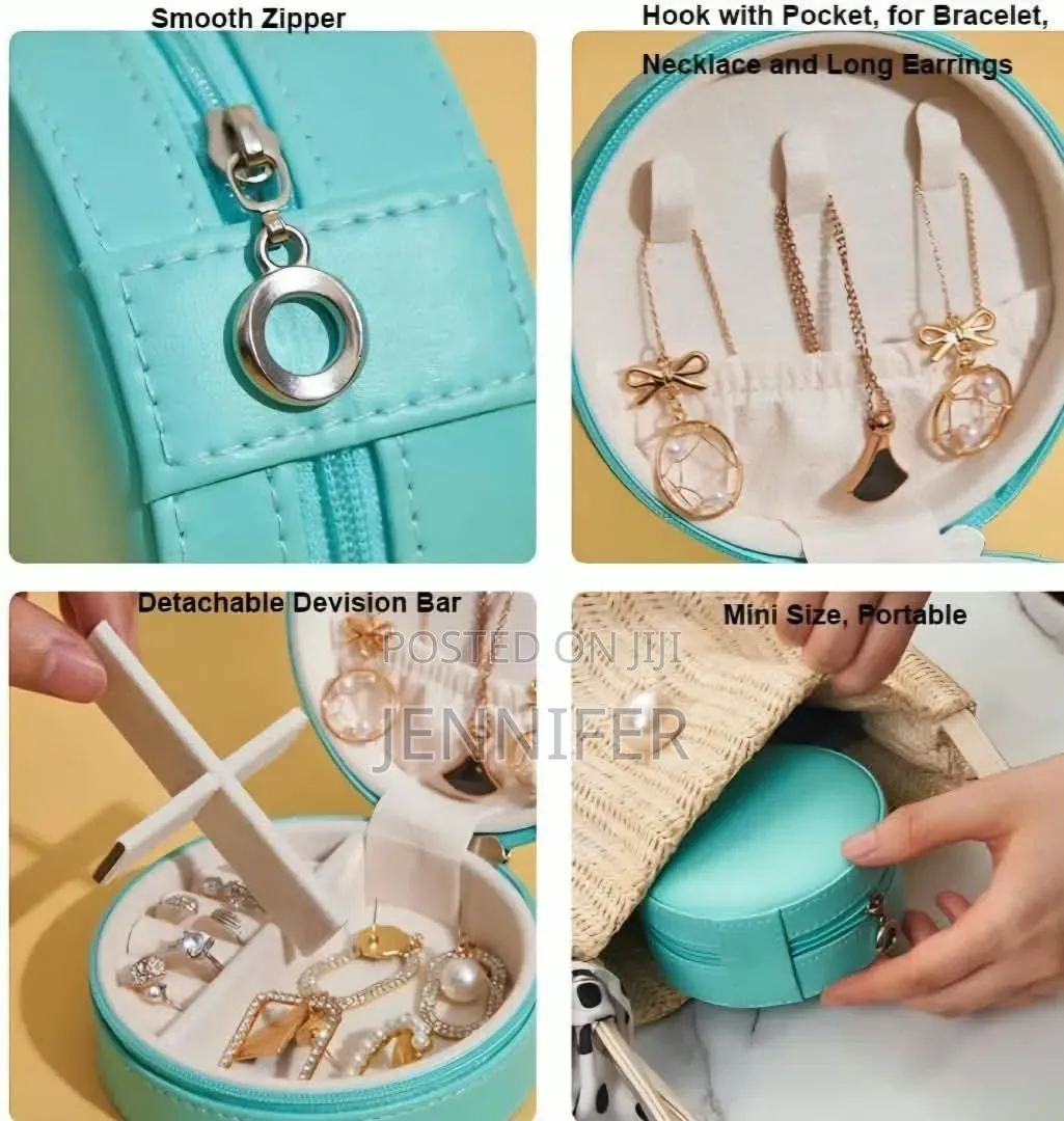 Mini Round Jewelry Box