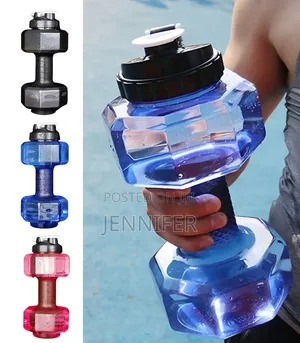 2200ml Sportteer Dumbbell Water Bottle Water