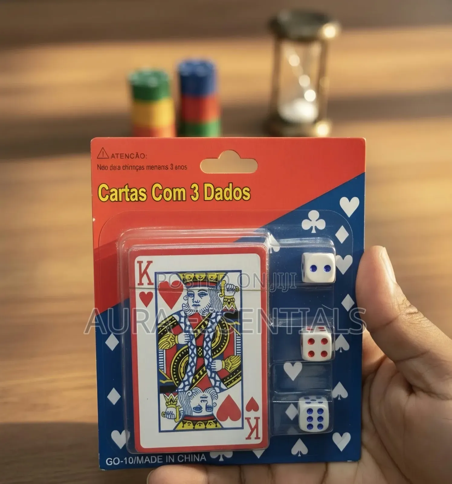 Playing Cards With 3 Dices