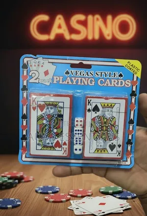 Plastic-Coated Vegas Style Playing Cards