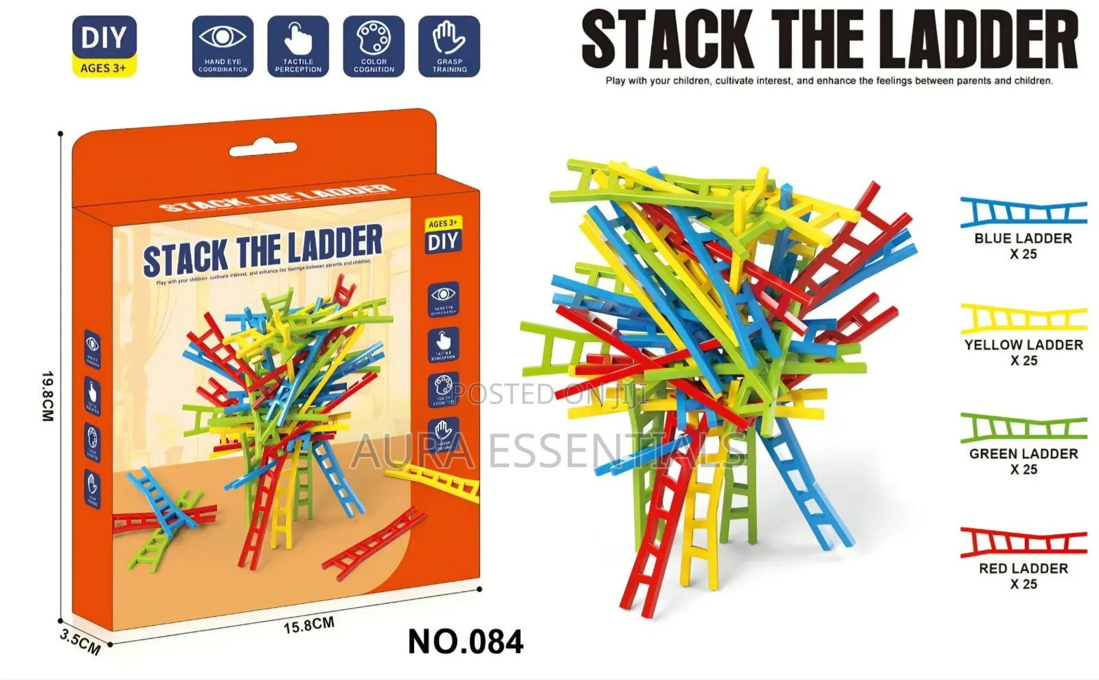Stack the Ladder Balancing Game