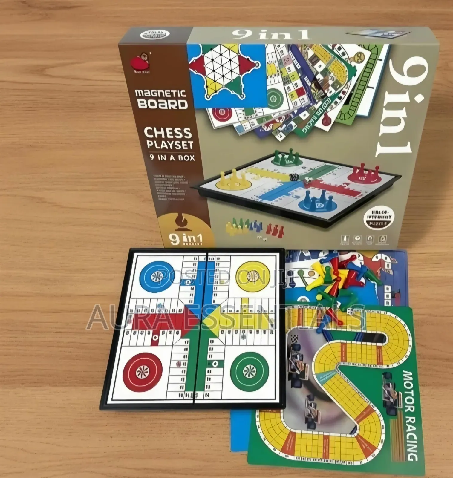 9 in 1 Multifunctional Magnetic Board Game