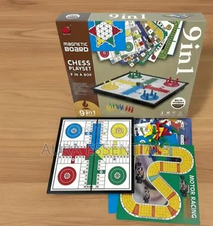 9 in 1 Multifunctional Magnetic Board Game