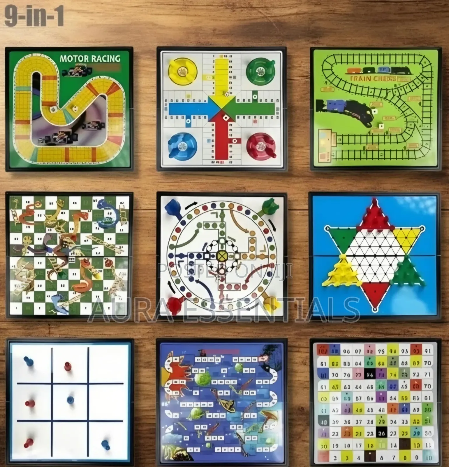 9 in 1 Multifunctional Magnetic Board Game