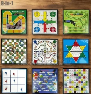 9 in 1 Multifunctional Magnetic Board Game