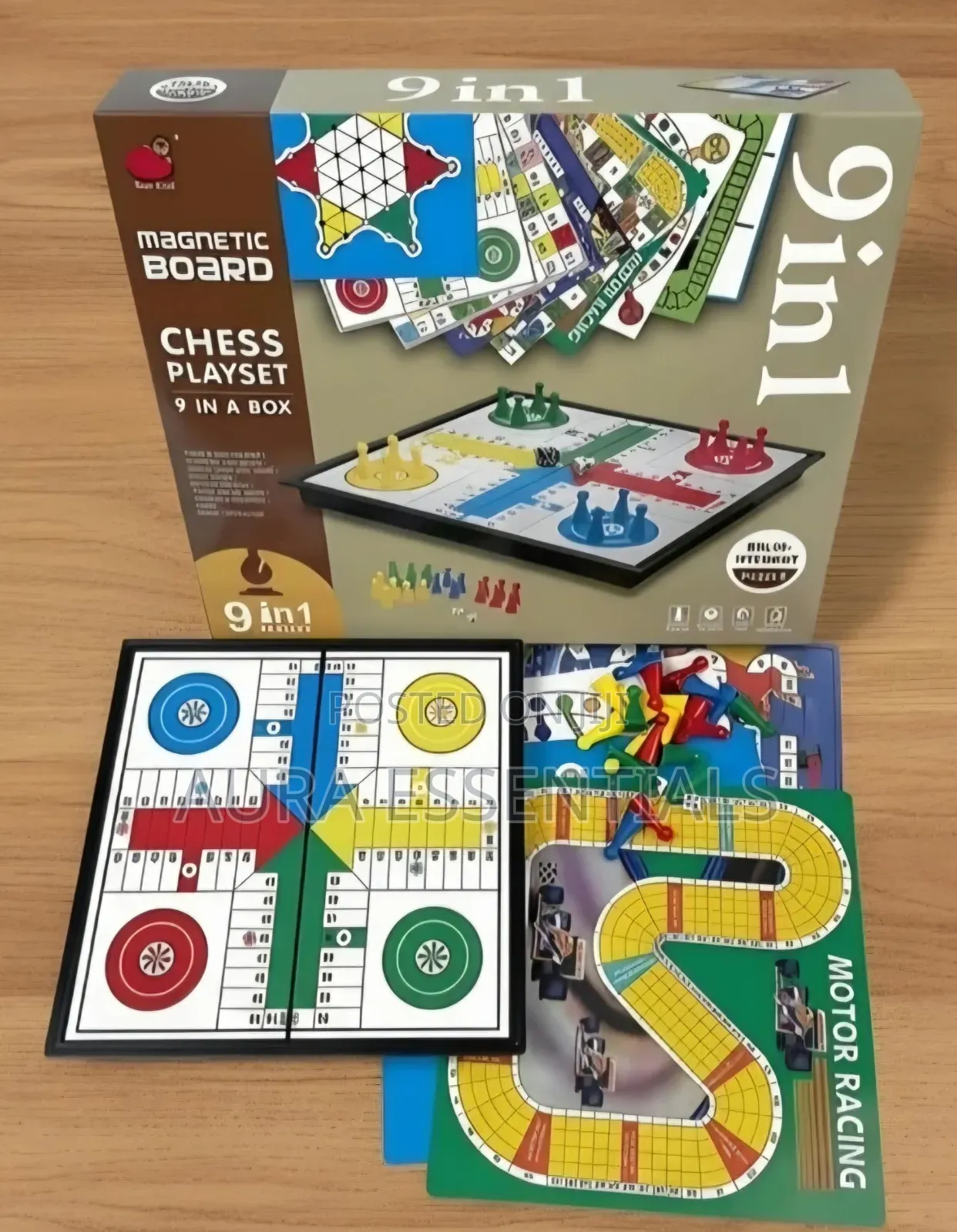 9 in 1 Multifunctional Magnetic Board Game