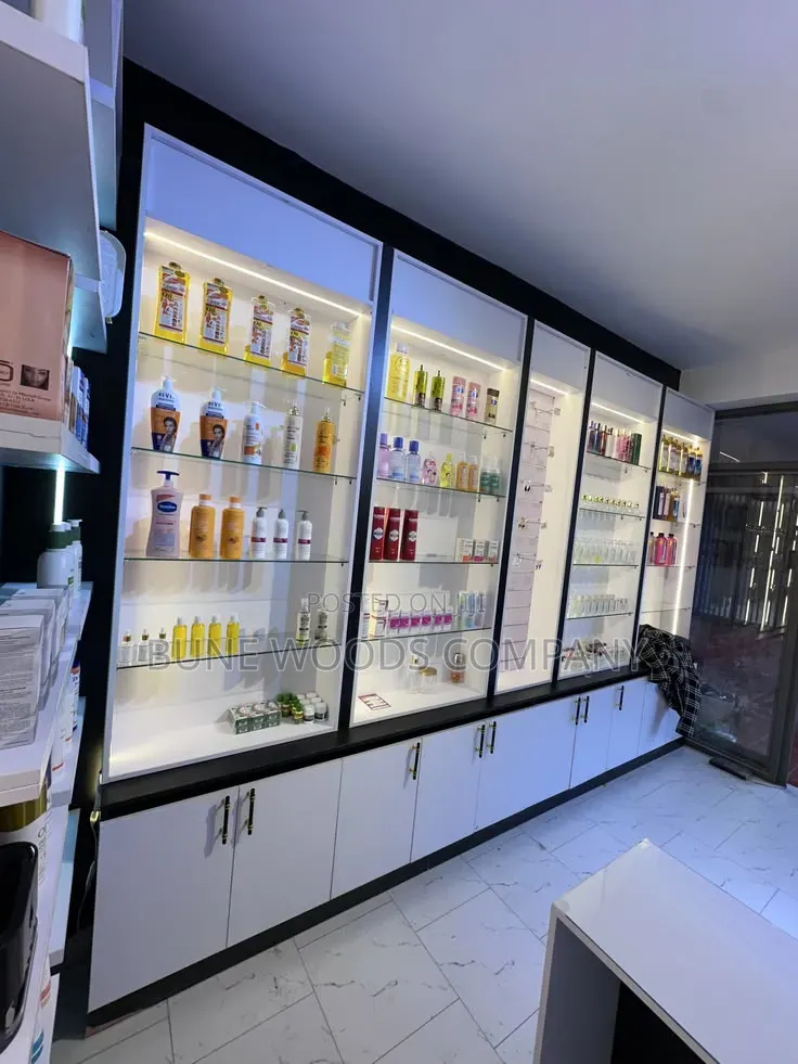 Shelving Units Pharmacy Drugstore Shop Shelves