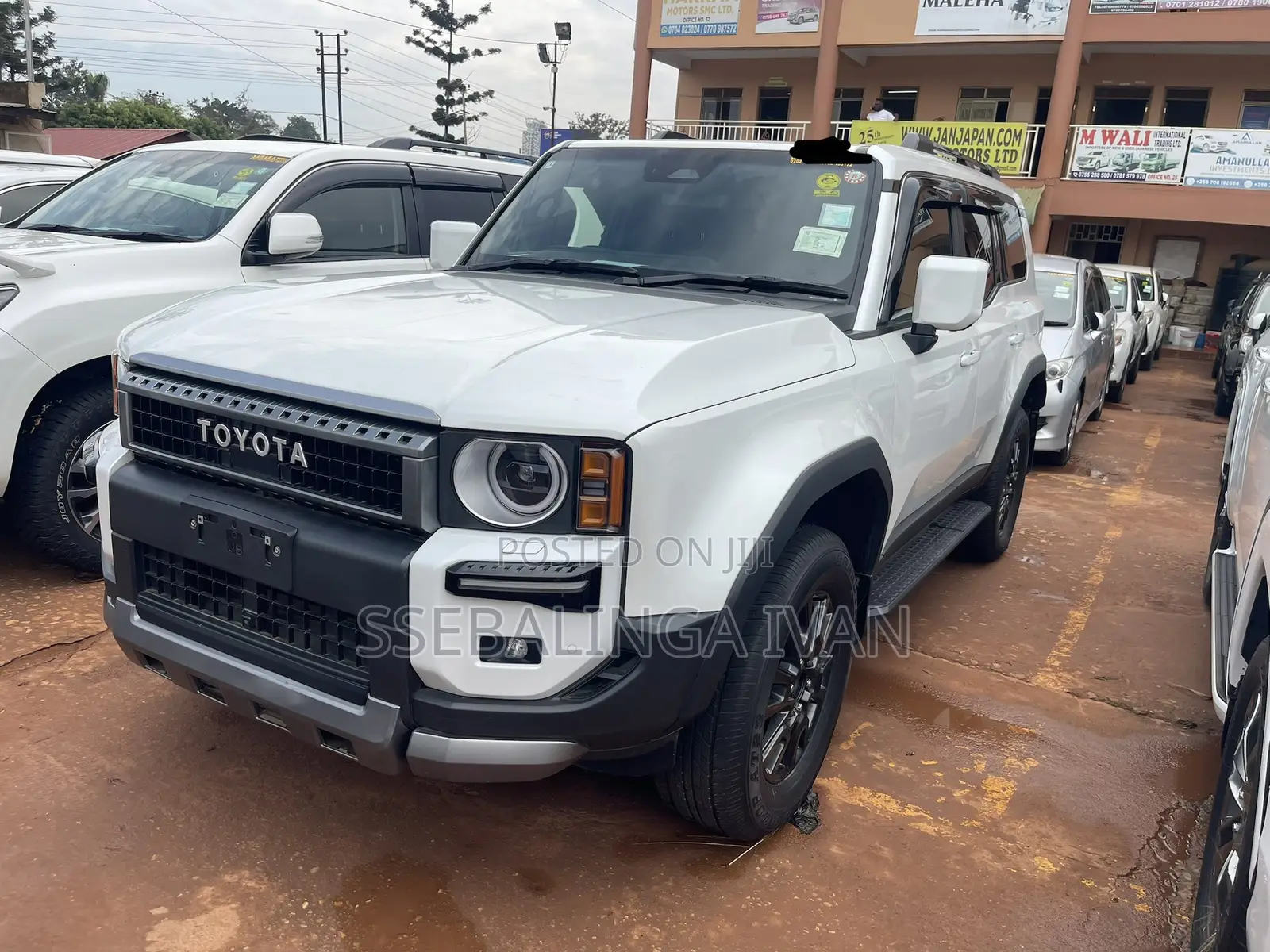 Toyota Land Cruiser Prado 2024 White