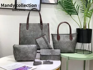 In-1 Christian Leatherware Handbag Set With Matching Totes, Clutches,
