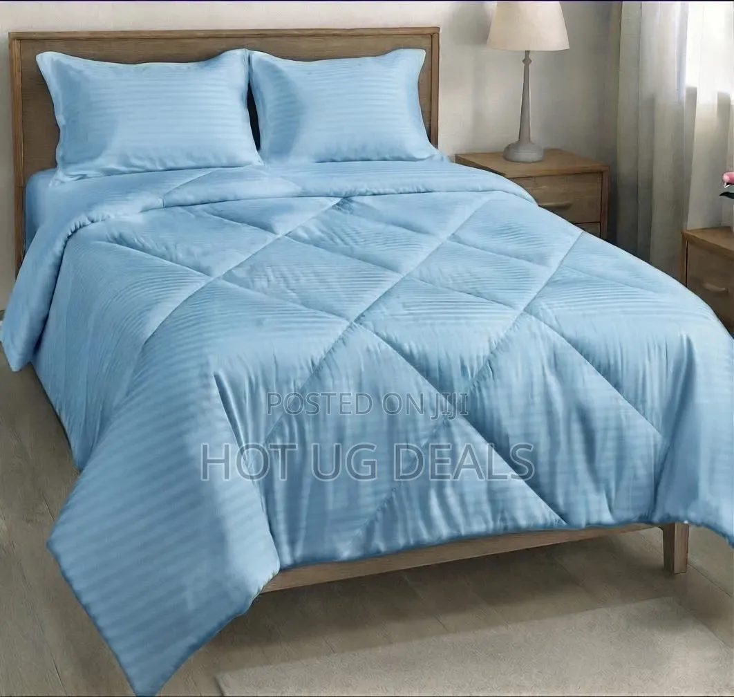 5*6 4Pcs Egyptian Duvet Set 1 Duvet Cover, 1 Bed Sheet, 2 Pillow Cases