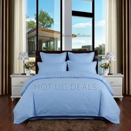 5*6 4Pcs Egyptian Duvet Set 1 Duvet Cover, 1 Bed Sheet, 2 Pillow Cases