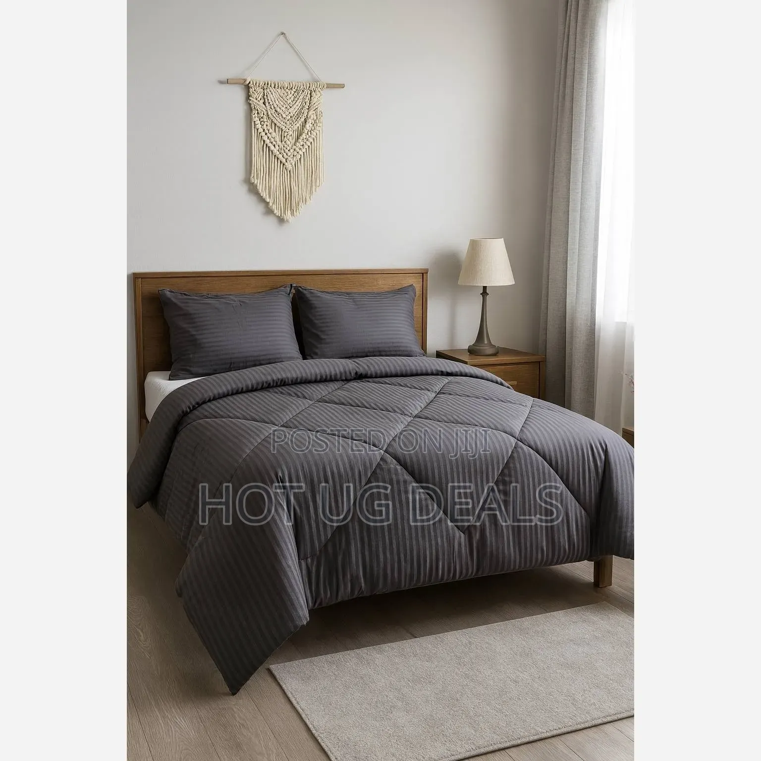 6x6 Egyptian Duvet Set ( 1 Duvet, 1 Bedsheet,  2 Pillowcases)