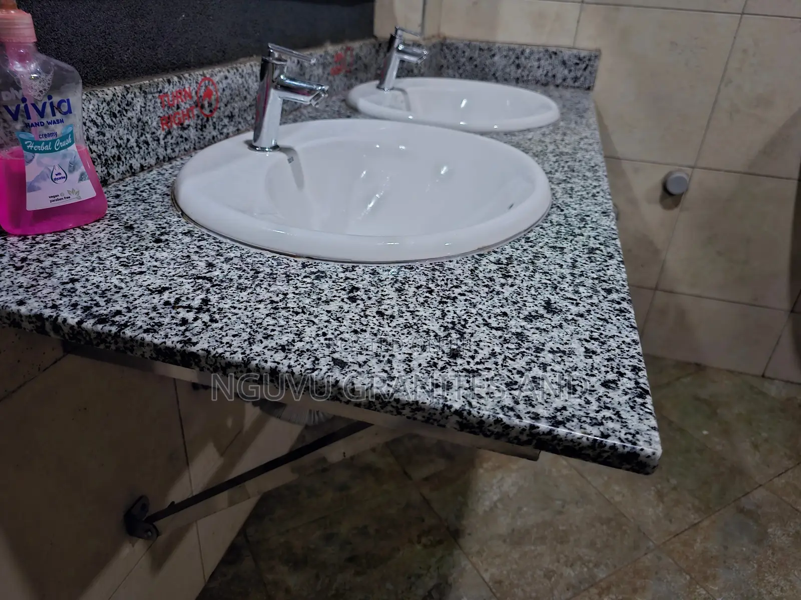 P-White Granite Floor