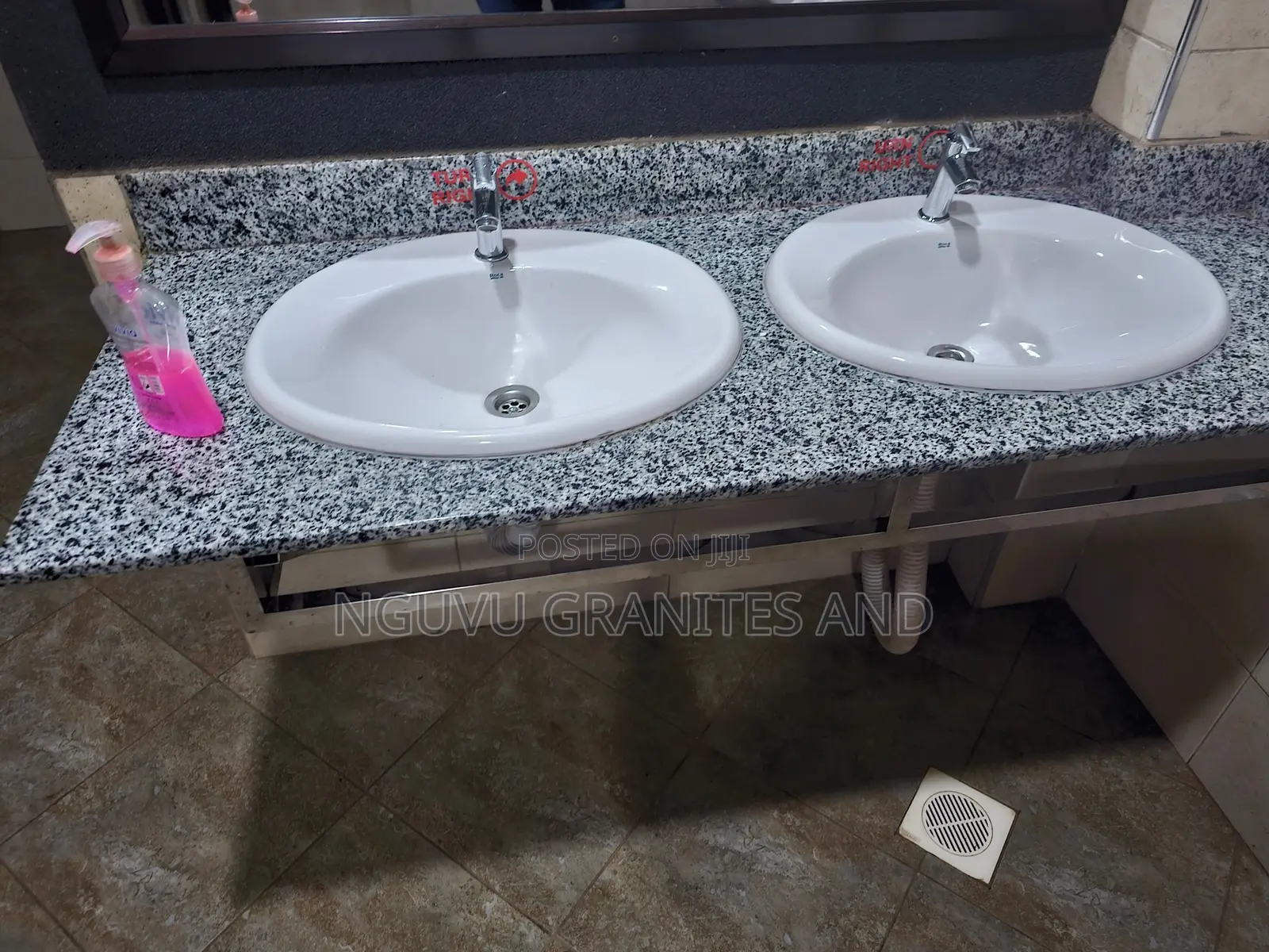 P-White Granite Floor