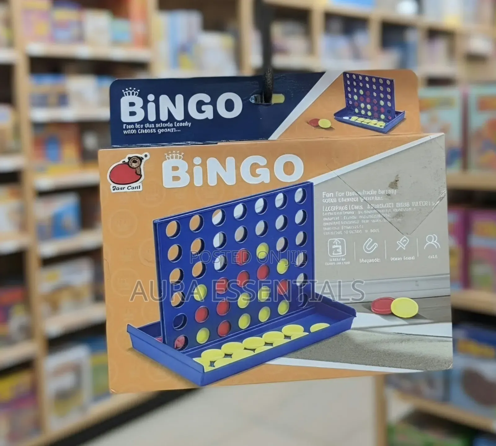 Bingo 4 in a Line Game