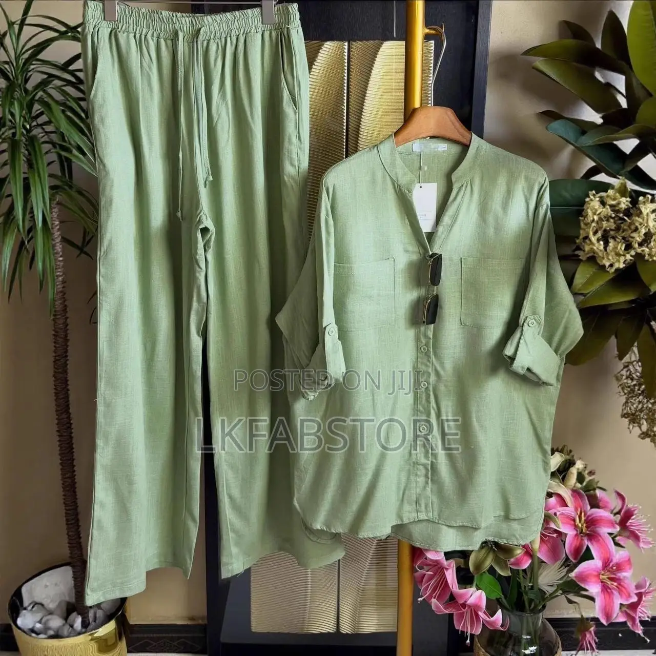 Elegant Linen 2pc for Women