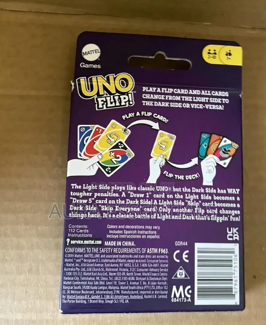 Uno Flip! Card Game