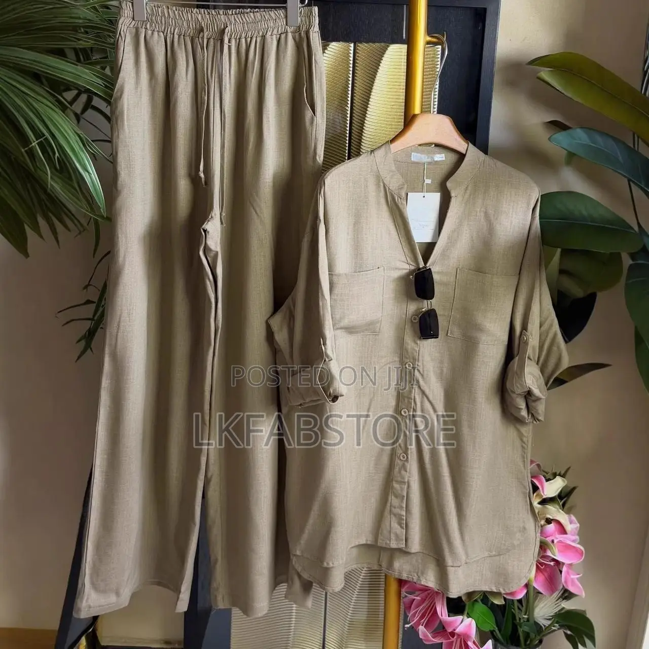 Elegant Linen 2pc for Women