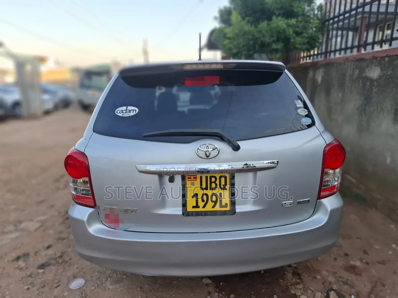Toyota Corolla Fielder 2010 Silver
