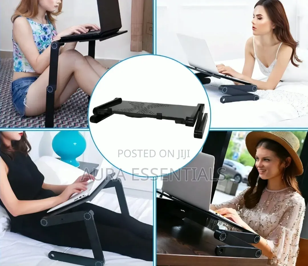 Multifunctional Laptop Table With Cooling Fans