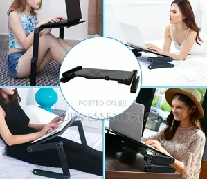 Multifunctional Laptop Table With Cooling Fans