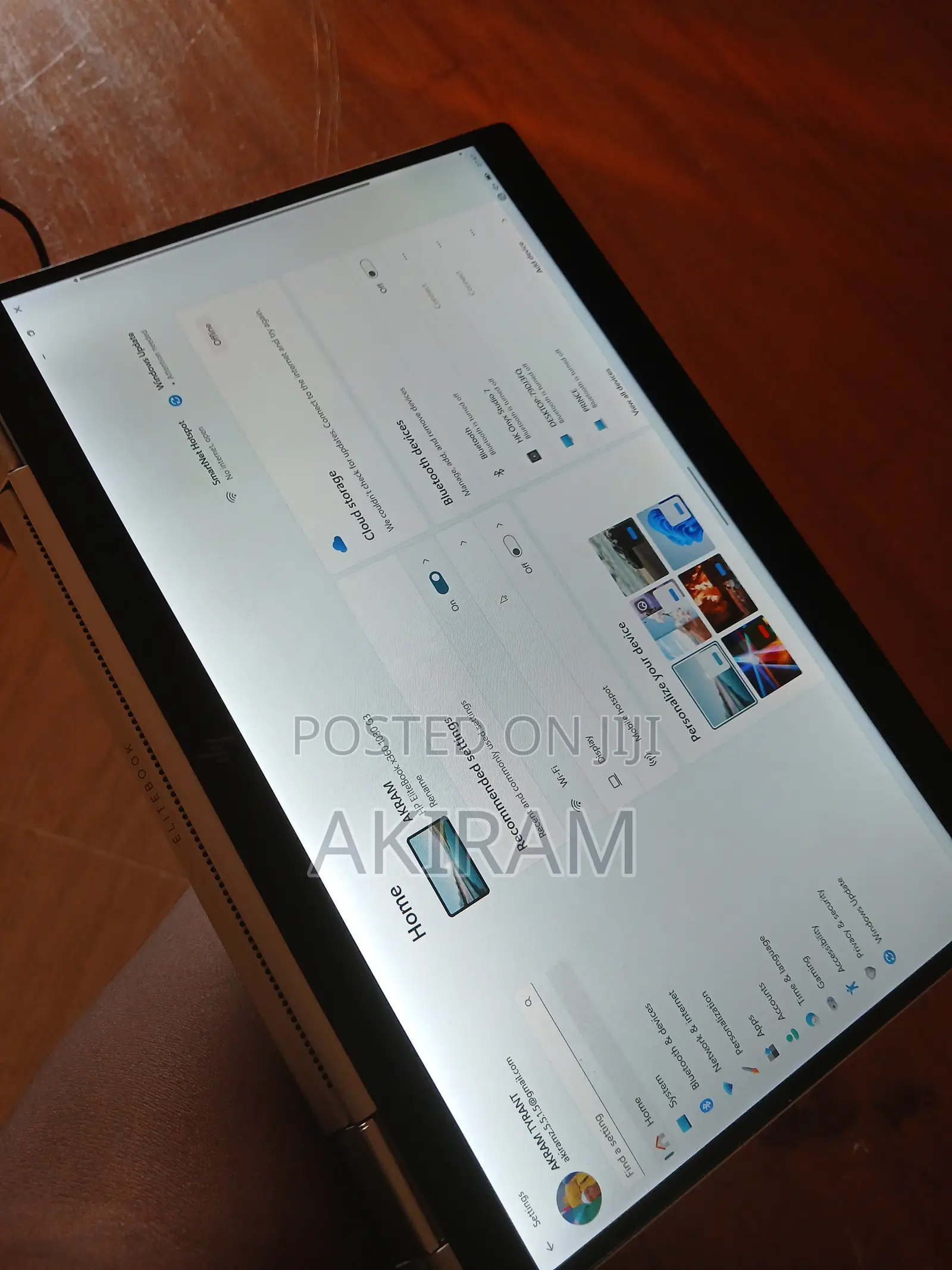 Laptop HP EliteBook X360 1030 8GB Intel Core i5 SSD 256GB