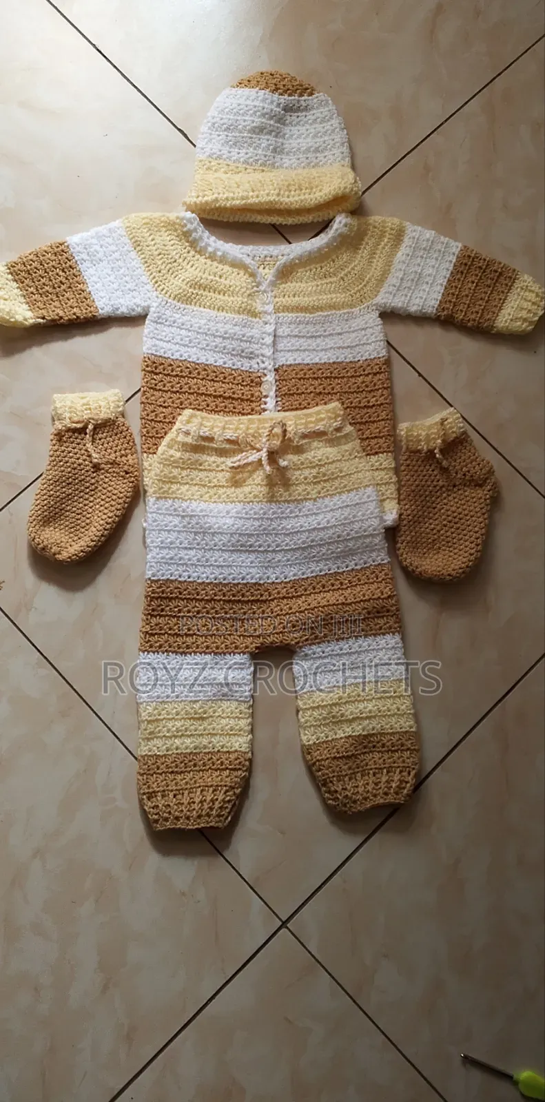 Crochet Baby Set