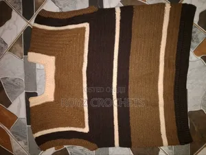 Crochet Adult Vest Sweater