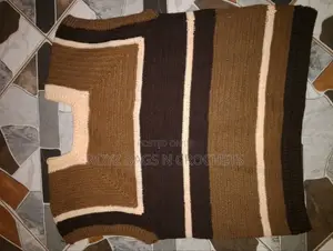 Crochet Adult Vest Sweater