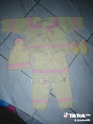 Crochet Baby Suit