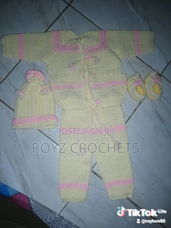 Crochet Baby Suit