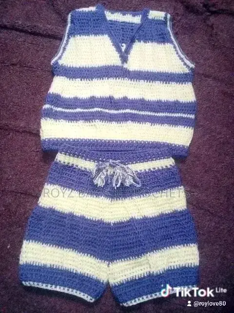 Crochet Children Suit